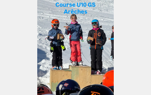 Course U10 GS Arêches