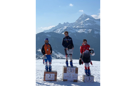 Le podium du week end pour Nathan