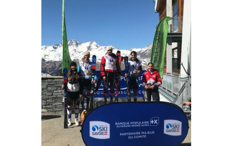 Lilou 2ème 2007 en slalom
